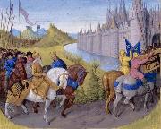 Jean Fouquet Arrival of the crusaders at Constantinople USA oil painting reproduction